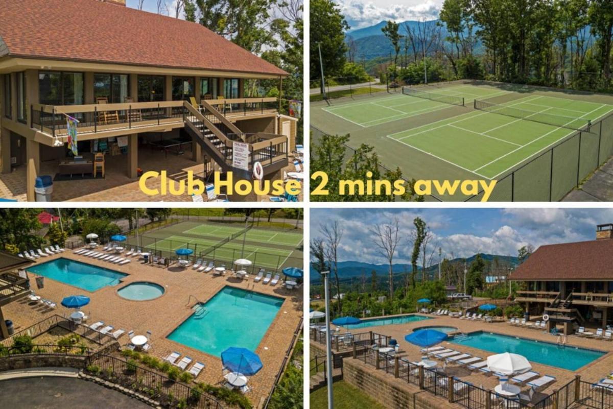Indoor Pool, Volleyball Beach, Mountain View, Luxury Hébergement de vacances Gatlinburg